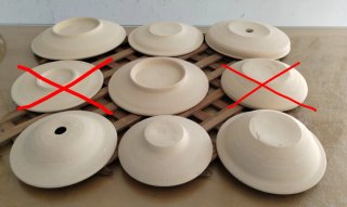 PLATOS DE BARRO COCIDO nuevos