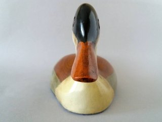 Pato decorativo de madera