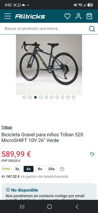Bicicleta Gravel Junior