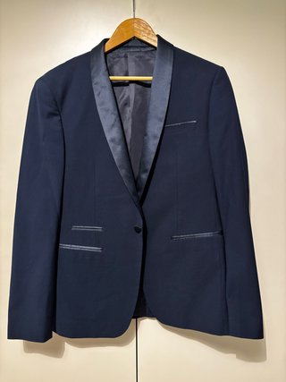 Giacca elegante uomo blu