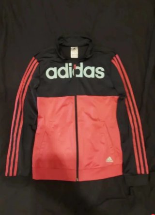 Sudadera Adidas Negro y Rosa