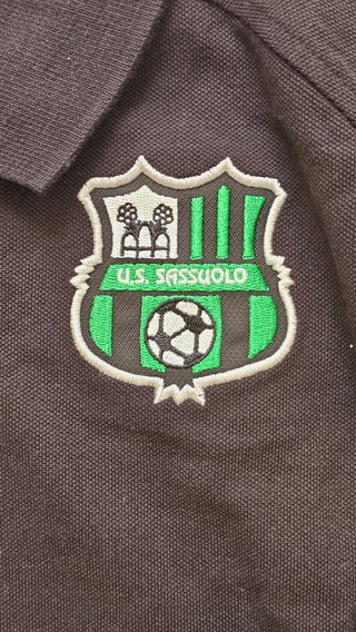 Maglia Polo Sassuolo Calcio Kappa Mapei Nuova