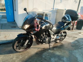 Honda CBF 600 Naked Negra