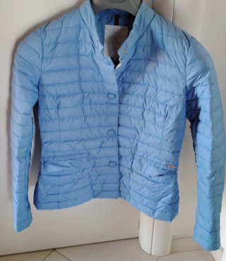 Giubbino leggero azzurro