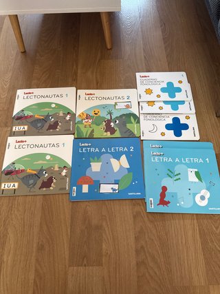 Libros santillana infantil lectonautas y letras