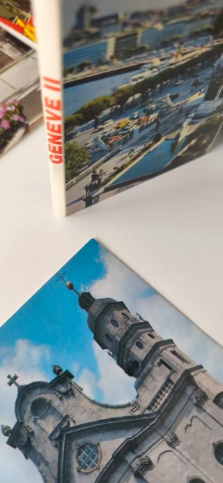 25 Postales Antiguas Suiza