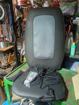Asiento Masajeador Eléctrico para Coche y Casa