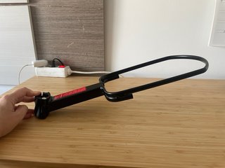 Portaequipajes para tija de bici