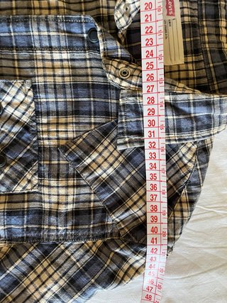 Camisa Levi's cuadros Talla S