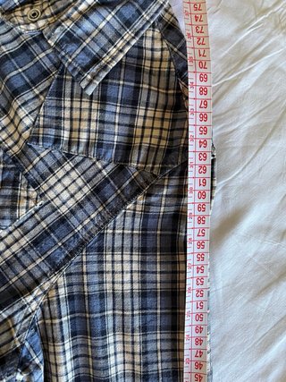 Camisa Levi's cuadros Talla S