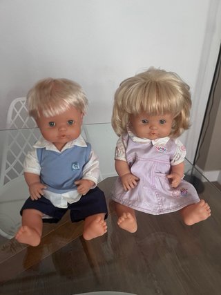 Pareja de Nenucos Famosa T-1865-03 Vintage Años 80