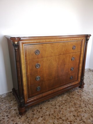 Muebles Dormitorio Clásico Marquetería y nogal