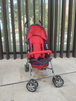 Carrito de bebé Happy Day rojo