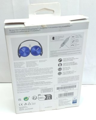 Sony MDR-ZX310AP Auriculares Diadema Azul