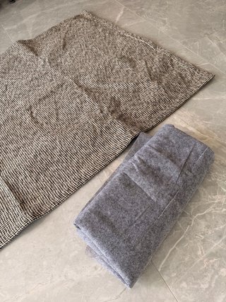 Alfombra Ikea 80x150 cm beige y negro
