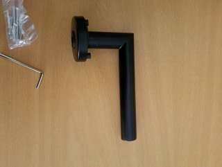 Juego manilla acero inoxidable negro Tupai