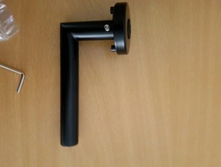 Juego manilla acero inoxidable negro Tupai