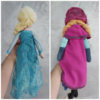Peluche Elsa e Anna, Disney Frozen originali