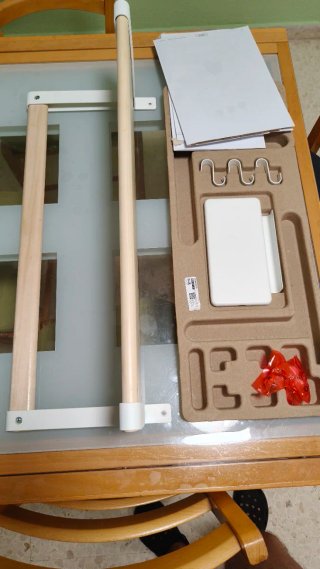 NUEVO Estantería Skomakare Ikea con perchero