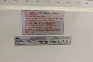 Microondas LG Blanco