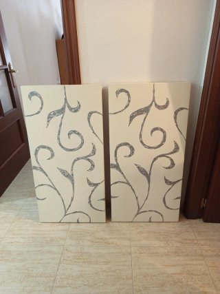 Juego de 2 cuadros decorativos