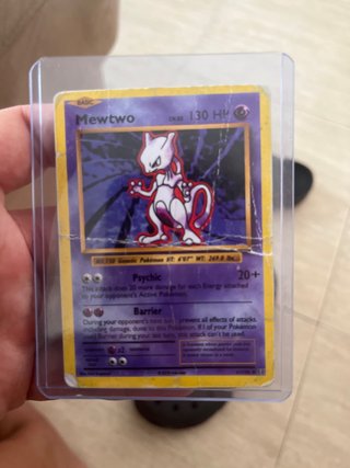 Mewtwo Pokémon Carta Base LV.33