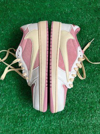Nike Air Jordan 1 Low Rosa Blanco Talla 42.5