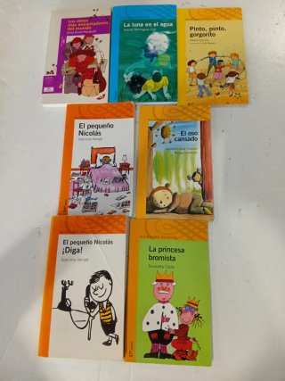 Lote 7 libros infantiles Alfaguara