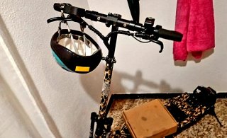 Patinete eléctrico camuflaje