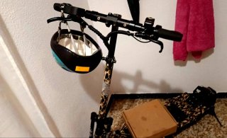 Patinete eléctrico camuflaje