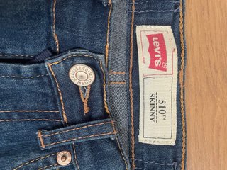Pantalón vaquero Levi's 510 skinny talla 12
