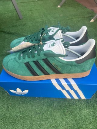 Adidas Gazelle Verde Talla 43 1/3