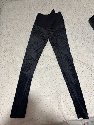 Pantalón premamá vaquero y negro