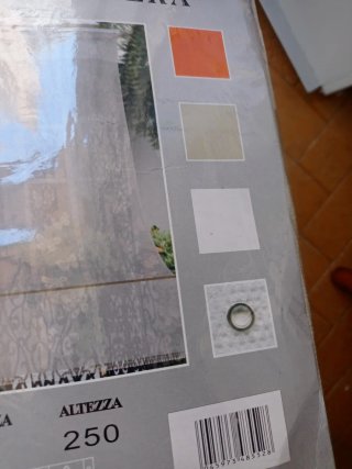 Tenda Zanzariera Jacquard Mastro Bianco