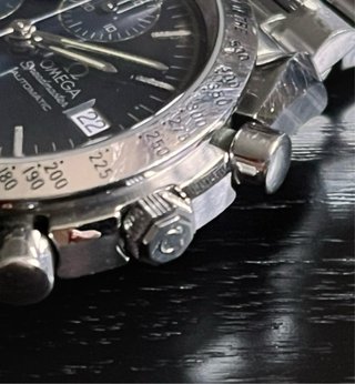 Omega Speedmaster Date Azul Automático