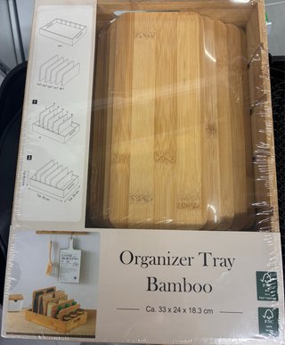 Organizador de bambú 6 piezas