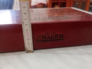Scatola El Charro vintage in cartone rigido
