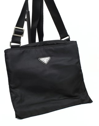Bolso bandolera Prada Negro Nylon