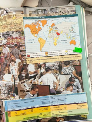 HMC historia del mundo contemporáneo, Bachillerato