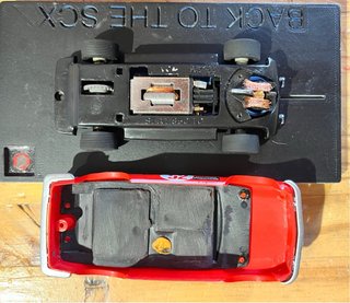 SEAT 850 SCALEXTRIC Rojo