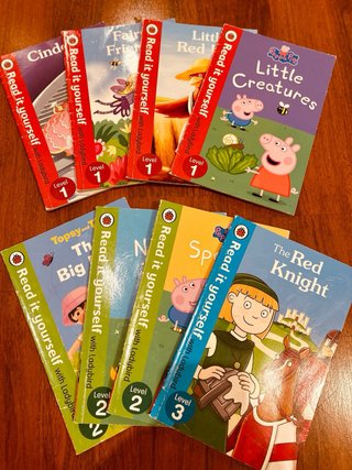 8 Libros Infantiles Inglés | Ladybird |nivel 1-3