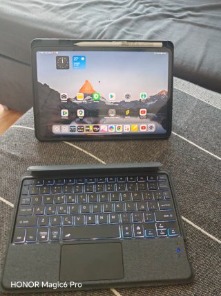 Tablet, xiomi, ipad, teclado, pencil