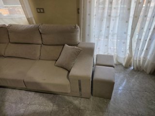 Sofá Chaiselong Beige