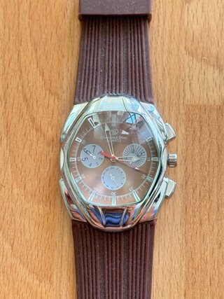 Reloj Diamond Dior Marrón Cronógrafo Quartz