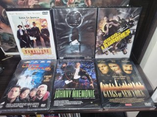 6 Películas DVD Acción, Crimen, Sci-Fi, Western