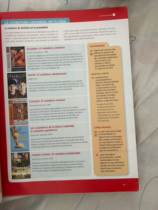 Literatura universal, 1 Bachillerato serie Conoce