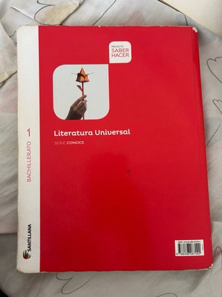 Literatura universal, 1 Bachillerato serie Conoce