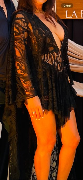 Vestido/mono Lencero Boho Chic Ibiza Negro