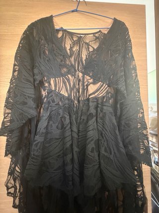 Vestido/mono Lencero Boho Chic Ibiza Negro