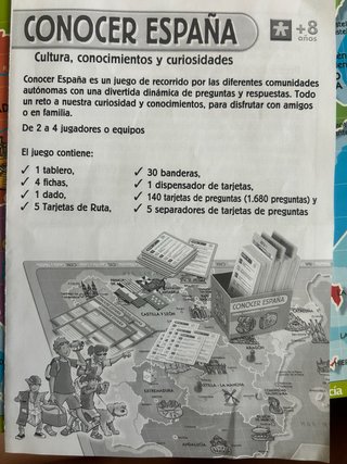 Juego educativo Conocer España Educa